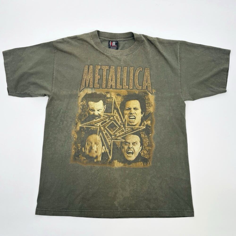 Vintage 90s Metallica Poor Touring Me 1996/1997 T Shirt XL Giant Tag Metal USA
